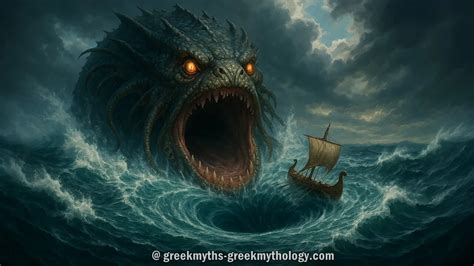 define charybdis|Charybdis: The Terrifying Whirlpool Monster of Greek Mythology.